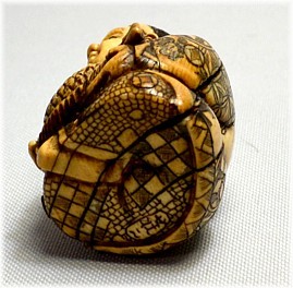 японская антикварная нэцкэ