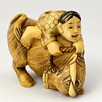 НЭЦКА. коллекция японских нецке из слоновой кости, рога и дерева