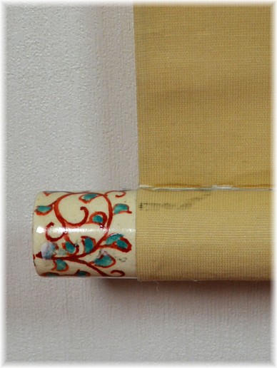 наконечники японского старинного рисунка на свитке