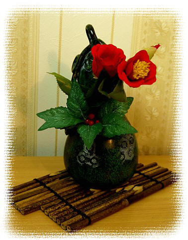 японская бронзовая ваза