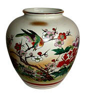 японская фарфоровая я ваза, 1950-е гг.