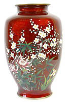 японская  ваза клуазоне. Интернет-магазин Аояма До