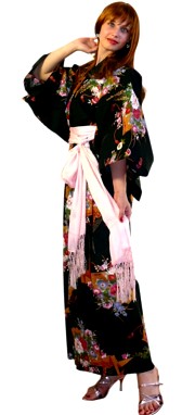 японское кимоно Оригами, хлопок 100%