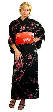 японские кимоно из шелка и хлопка