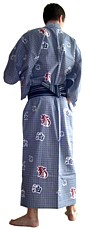 мужское кимоно из хлопка. Интернет-магазин Интериа Японика