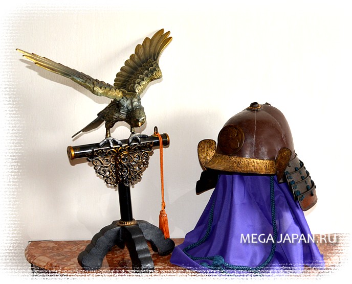 боевой шлем самурая эпохи Муромачи