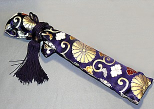 чехол для веера из шелковой парчи