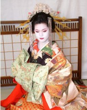японсие традиционные украшения женской прически