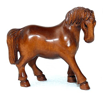 нэцкэ Лошадь, 1980-е гг.