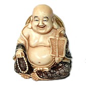 японская нецка из слоновой кости Хотэй