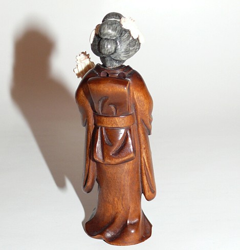 нэцкэ из слоновой кости и дерева, Япония, 1930-е гг.