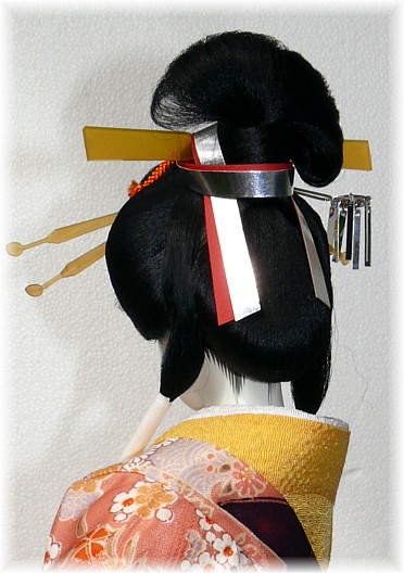 старинная японская интерьерная кукла, 1960-е гг.