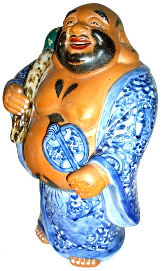 Хотэй, один из Семи Богов Счастья, 1920-е гг. Япония, Кутани