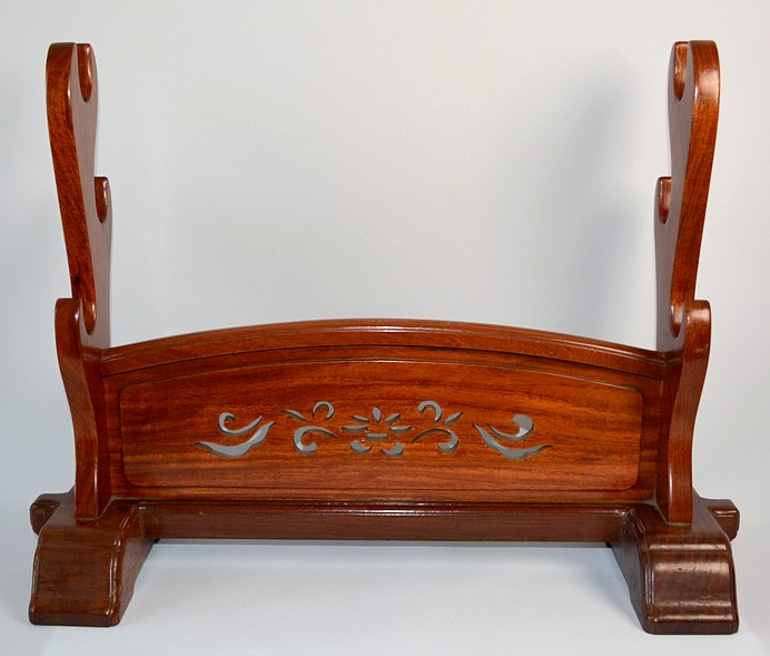 японская старинная подставка для 3-х мечей